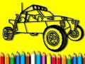 Permainan Back To School: Rally Car Coloring Book