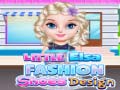 Permainan Little Elsa Fashion Shoes Design