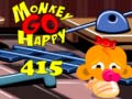 Permainan Monkey GO Happy Stage 415