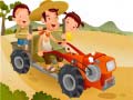 Permainan Cartoon Tractor Puzzle