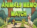 Permainan Animals Memo Match