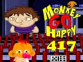 Permainan Monkey GO Happy Stage 417