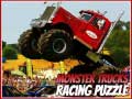 Permainan Monster Trucks Racing Puzzle