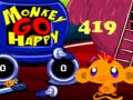 Permainan Monkey Go Happy Stage 419