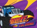 Permainan Baze and the monster machines Coloring Book