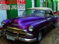 Permainan Cuban Vintage Cars Jigsaw