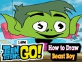 Permainan How to Draw Beast Boy