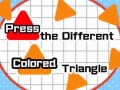 Permainan Press The Different Colored Triangle