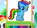 Permainan Wonder Pony Coloring