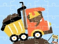 Permainan Dumper Trucks Jigsaw