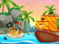 Permainan Pirate Travel Coloring