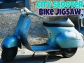 Permainan City Scooter Bike Jigsaw