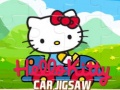 Permainan Hello Kitty Car Jigsaw