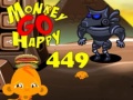 Permainan Monkey Go Happy Stage 449