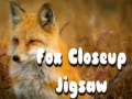 Permainan Fox Closeup Jigsaw