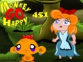 Permainan Monkey Go Happy Stage 451