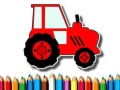 Permainan Easy Kids Coloring Tractor