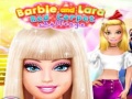 Permainan Barbie and Lara Red Carpet Challenge