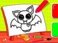 Permainan Easy Kids Coloring Bat