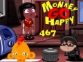 Permainan Monkey Go Happy Stage 467