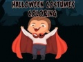 Permainan Halloween Costumes Coloring