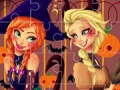 Permainan Princess Halloween Jigsaw