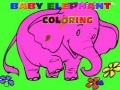 Permainan Baby Elephant Coloring