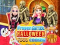 Permainan Frozen Sister Halloween Food Cooking 