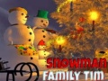 Permainan Snowman Family Time