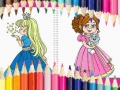 Permainan Beautiful Princess Coloring Book