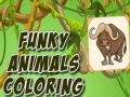 Permainan Funky Animals Coloring