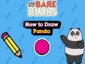 Permainan We Bare Bears How to Draw Panda