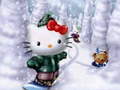 Permainan Hello Kitty Christmas Jigsaw Puzzle