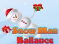 Permainan Snow Man Balance