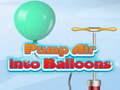 Permainan Pump Air into Balloon