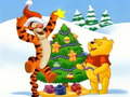 Permainan Winnie the Pooh Christmas Jigsaw Puzzle