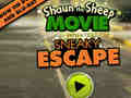 Permainan Shaun The Sheep: Movie Sneaky Escape