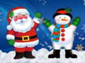 Permainan Christmas Snowman Jigsaw Puzzle