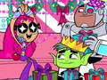 Permainan Teen Titans Christmas Stars