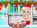 Permainan Sister Princess Christmas Cupcake Maker