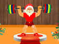 Permainan Santa Weightlifter