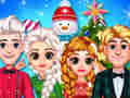 Permainan Frozen Princess Christmas Celebration