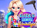 Permainan Eliza's Neon Hairstyle