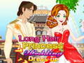 Permainan Long Hair Princess Wedding Dress up