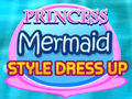 Permainan Princess Mermaid Style Dress Up