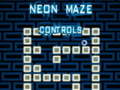 Permainan Neon Maze Control