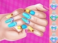 Permainan Elsa Princess Theme Nail Art Diy