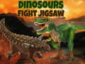 Permainan Dinosaurs Fight Jigsaw