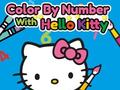 Permainan Color By Number With Hello Kitty