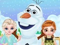 Permainan Frozen Sisters Snow Fun